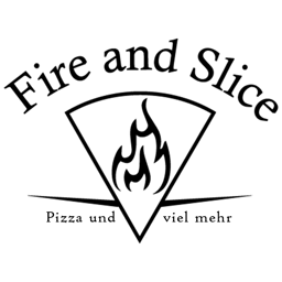Fire and Slice logo.